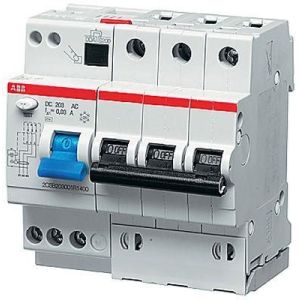 Выключатель автоматический дифференциального тока 3п B 13А 30мА тип AC DS203 5мод. ABB 2CSR253001R1135