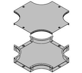 Секция крестообразная для кабельных лотков