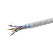 Кабель витая пара F/UTP кат.5E 4х2х24AWG solid Cu PVC Indoor Premium (м) SUPRLAN 01-1012-2