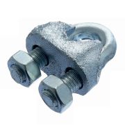 Зажим троса 8мм DIN 741 перфорир. подвес (уп.2шт) СТРОЙМЕТИЗ UTORM4010042