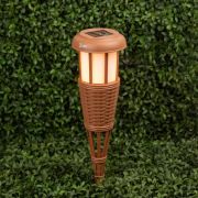 Светильник садовый ERASF22-35 «Факел бамбук» уличный на солнечн. батарее Эра Б0053383