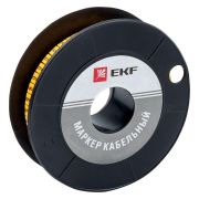 Маркер каб. 1.5кв.мм «6» (к-1000ед) (ЕС-0) EKF plc-KM-1.5-6