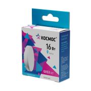 Лампа светодиодная 16Вт GX53 4500К 174-265В Космос Lksm_LED16wGX5345C